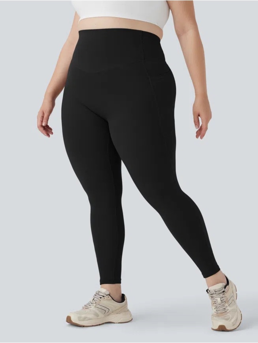 Halara UltraSculpt™ Full-Length Leggings Pockets 2X Black NWT